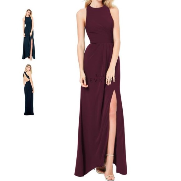 Bill Levkoff Dresses & Skirts - NEW Bill Levkoff Gown 1517, Wine (Size 6)